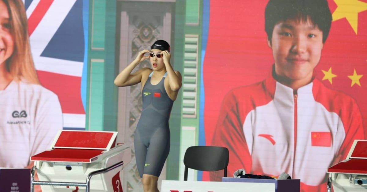 Perenang Muda China Yu Zidi Sasaran Emas Ketiga di Sukan Asia