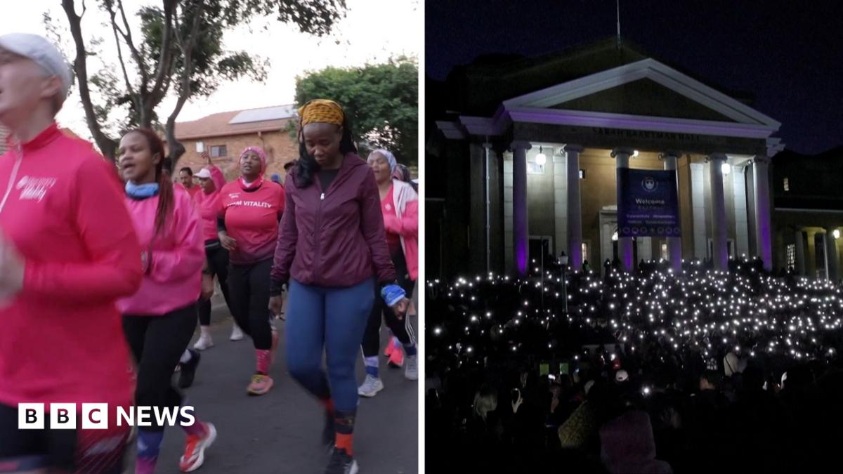 Women march against killings in South African suburb as police launch inquiry