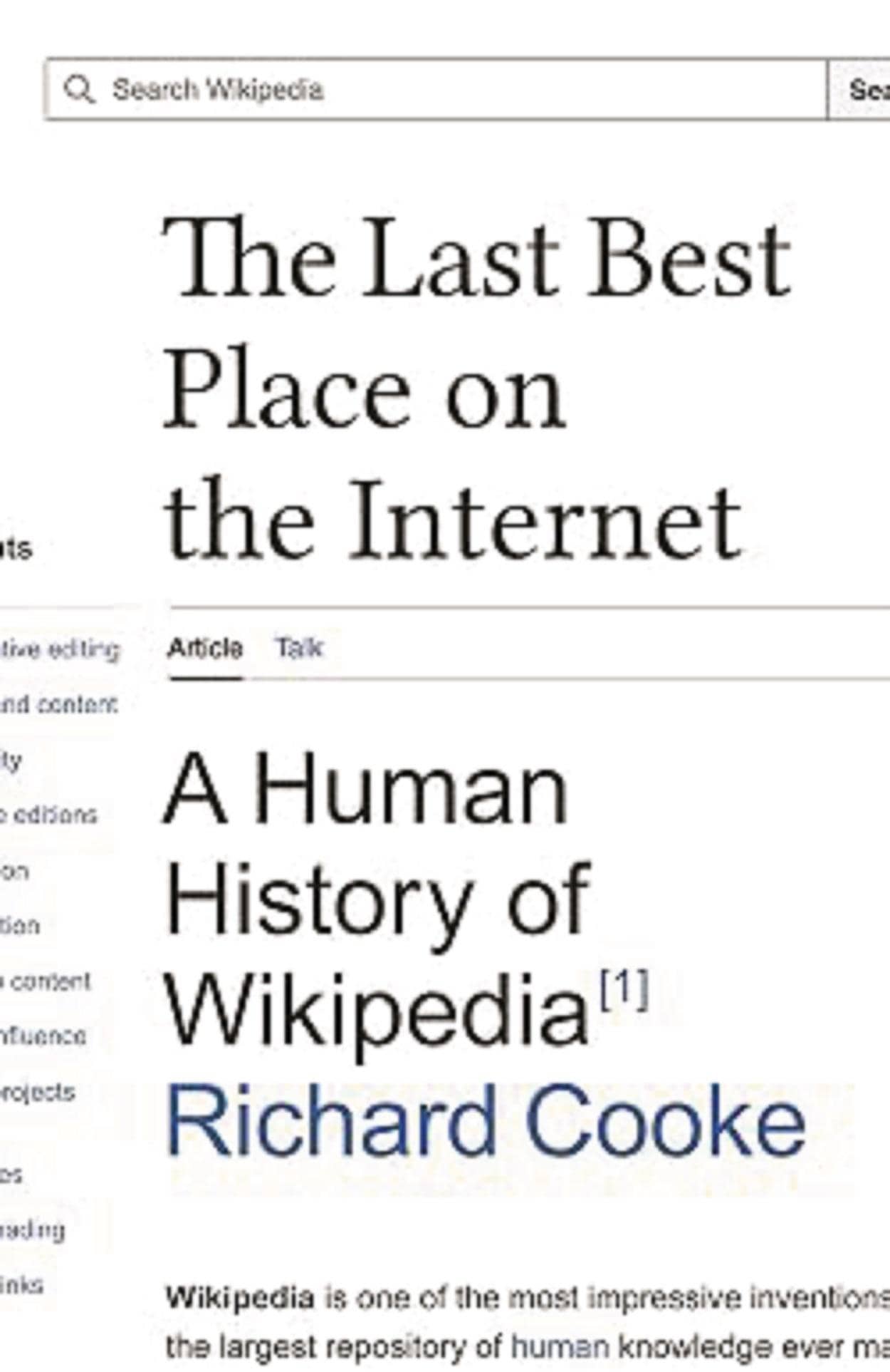 Wikipedia marks 25 years as human knowledge battles AI, misinformation