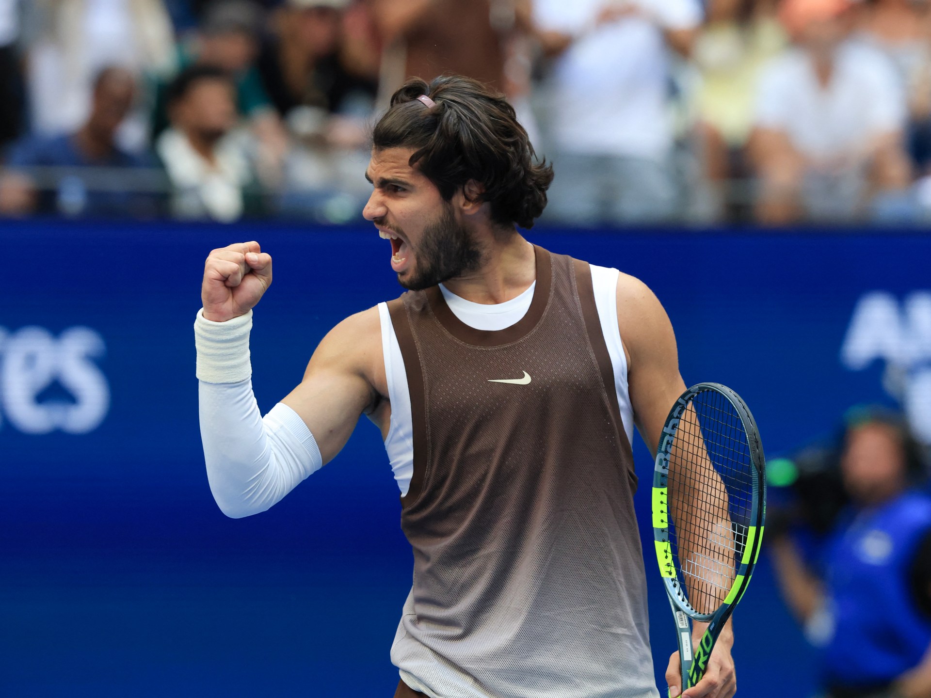 Alcaraz, Sabalenka advance to US Open round of 16