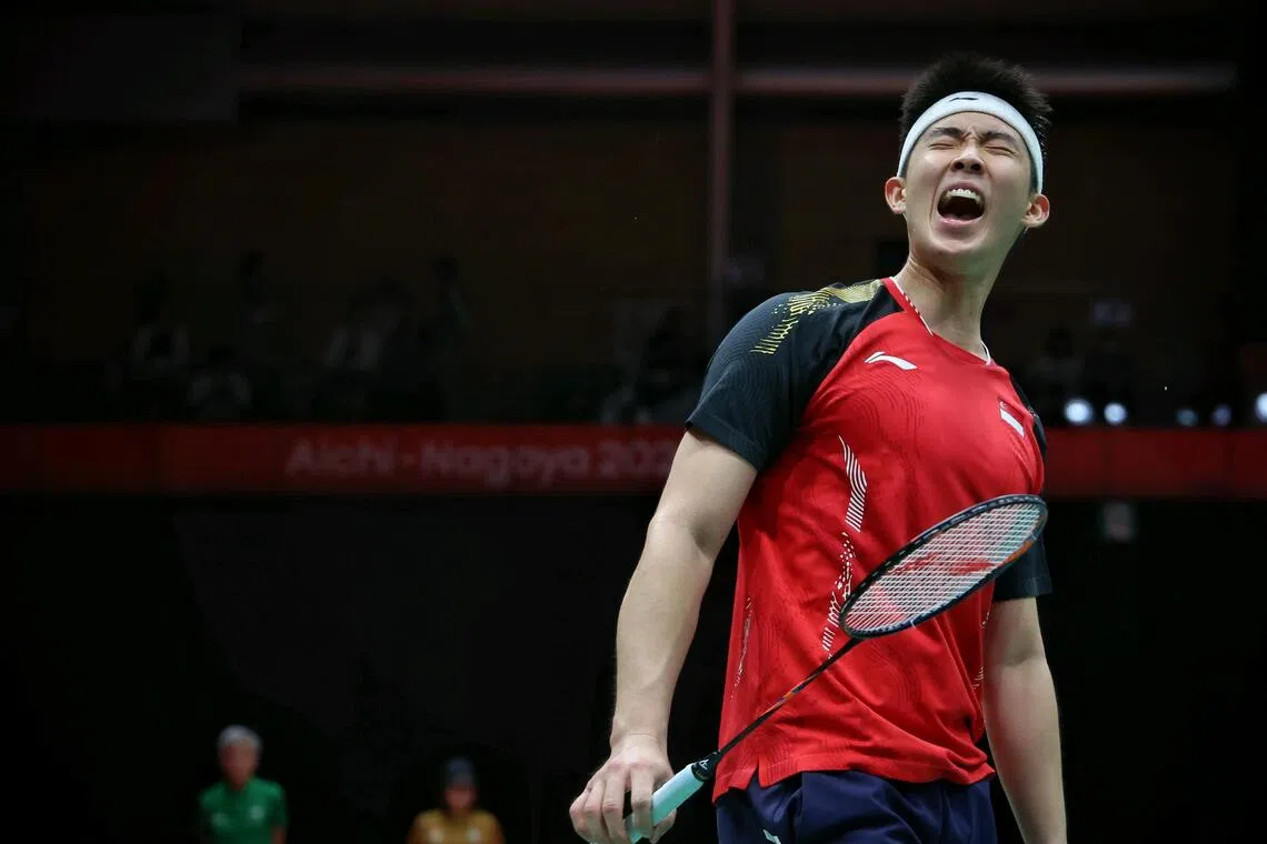Loh Kean Yew advances to Asian Games badminton semi-finals