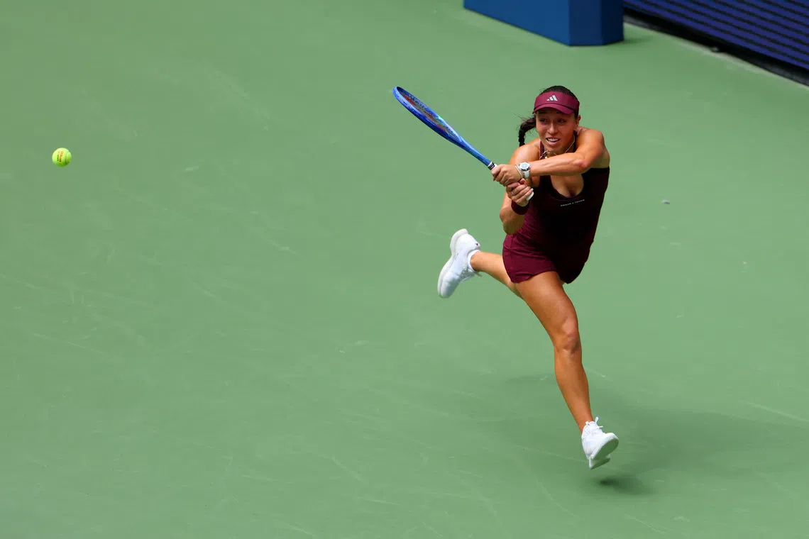 Pegula advances at US Open with commanding victory over Ruse