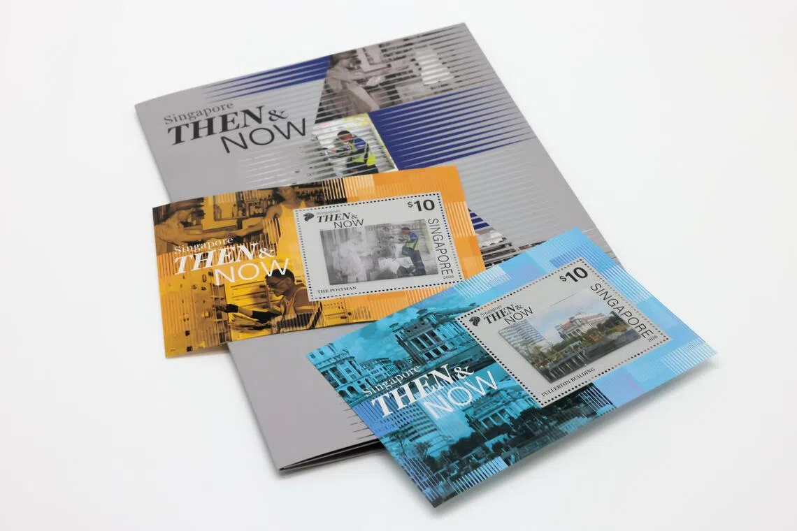 Singapore Post launches first colour-changing stamp series with Straits Times
