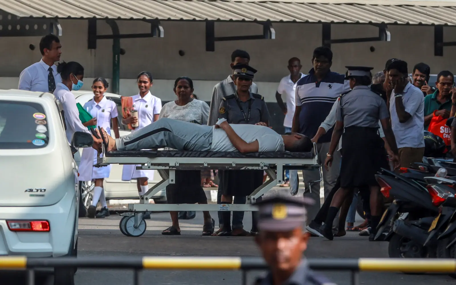 Iranian sailors airlifted to Sri Lanka for emergency medical care