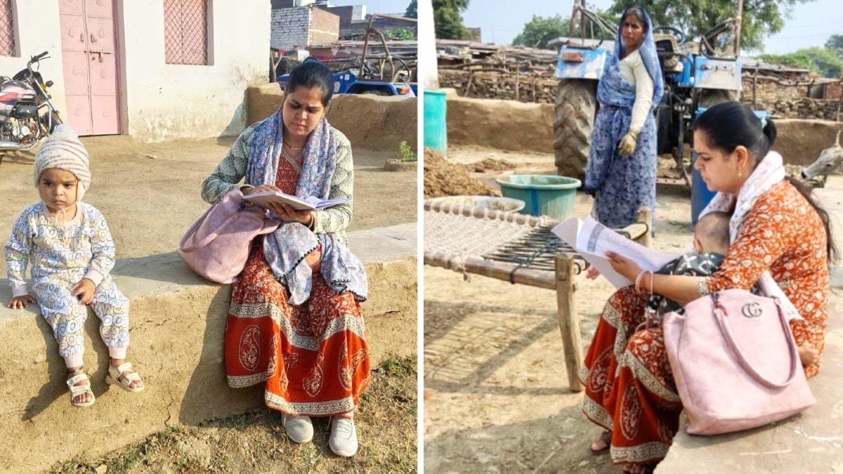 Madhya Pradesh woman official balances infant care with field duties