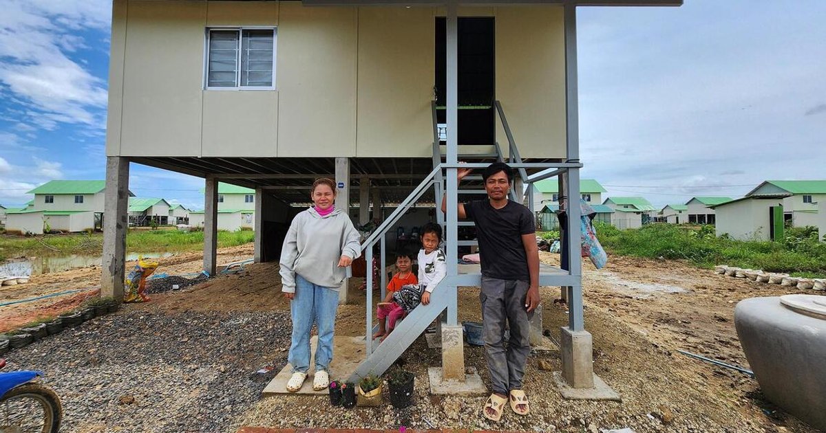 Cambodian war refugees pursue livelihoods through skills training in settlement