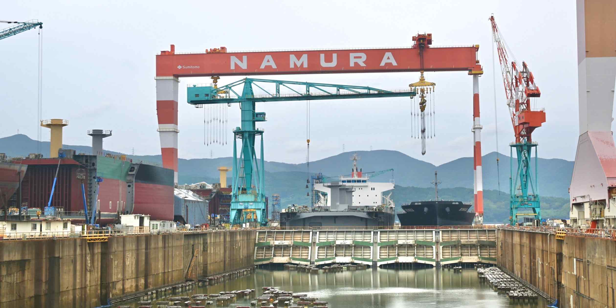 Japan to Open First Major Shipbuilding Dock in Seven Years
