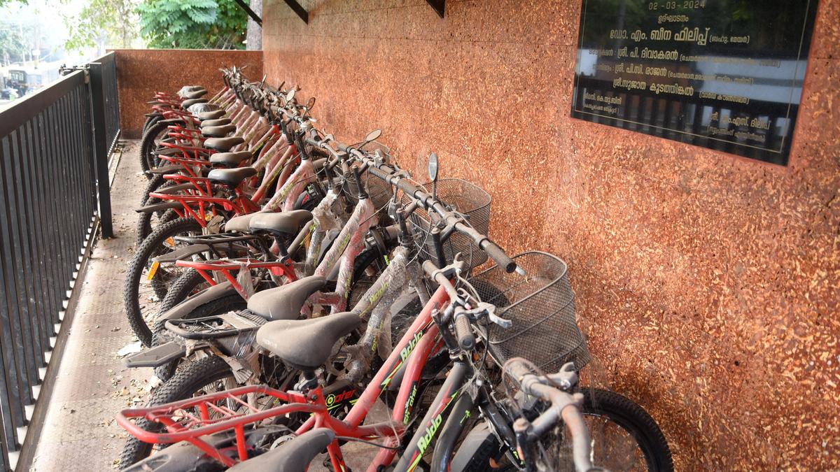 Kozhikode's public cycle-sharing scheme faces implementation challenges
