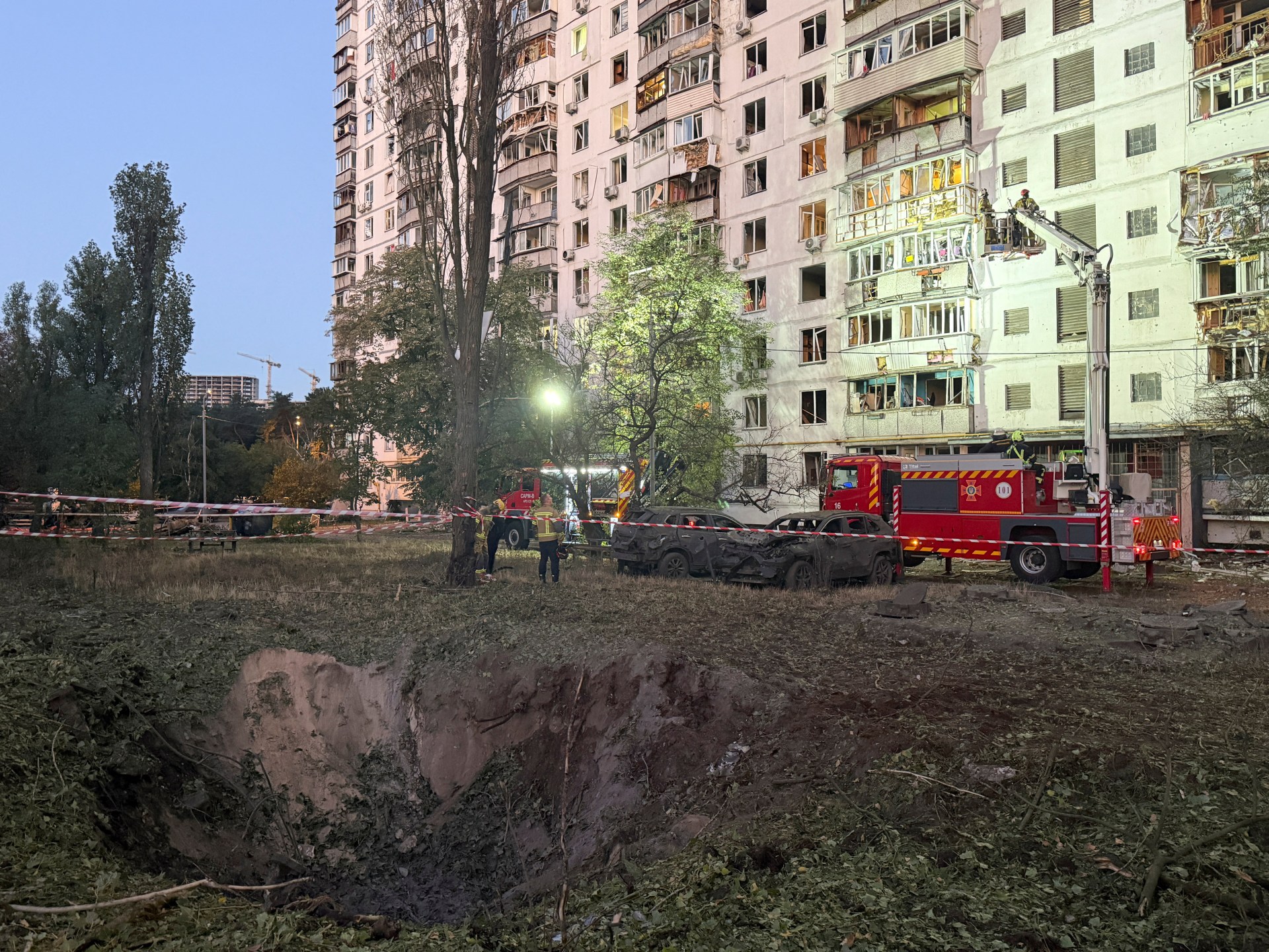 Russian strikes injure at least 19 across Ukraine in latest attacks