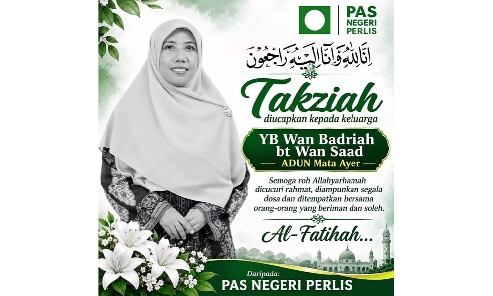 Ahli Dewan Undangan Mata Ayer Wan Badariah Meninggal Dunia