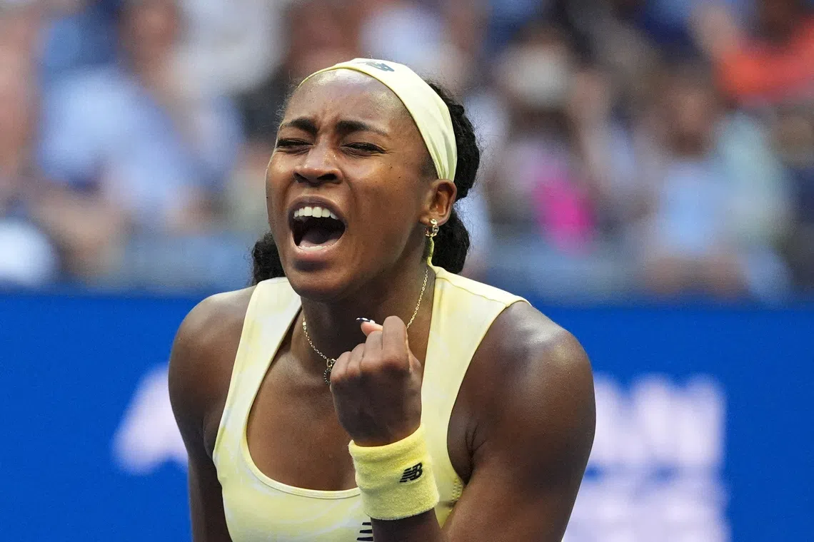 Gauff, Osaka headline U.S. Open round of 16 matchups