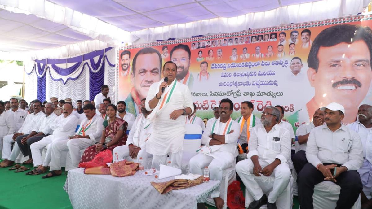 BRS looted Palamuru region, alleges Congress leader Komatireddy