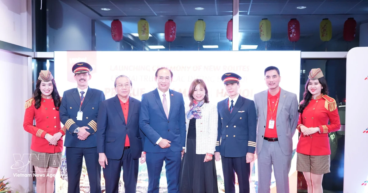 Vietjet launches twice-weekly direct service linking Prague and Hanoi