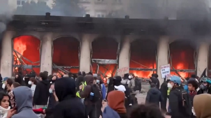 Paris protests escalate as demonstrations broaden beyond cost-of-living concerns
