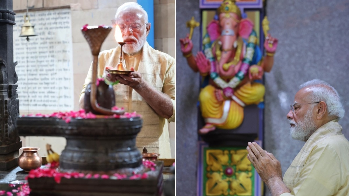 PM मोदी ने 25 साल की सेवा के लिए मंदिर में की पूजा, जापान ने दी बधाई