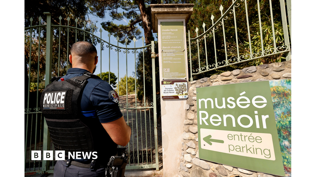 Thieves steal four Renoir paintings from French museum in latest European heist