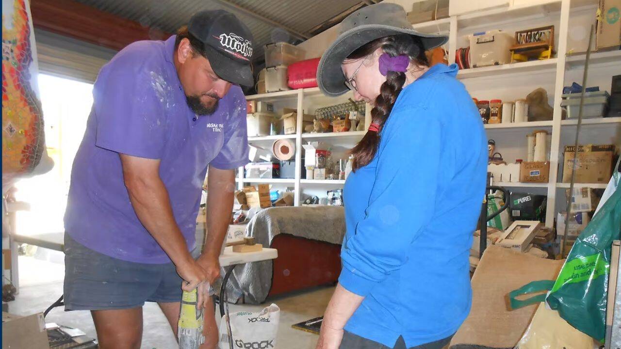 Australian couple's 22-year castle project still awaits completion