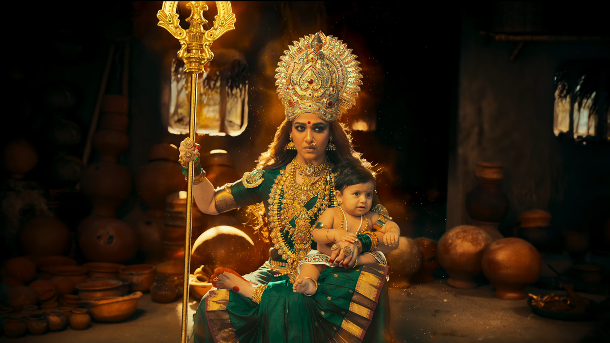 Nayanthara returns as deity in 'Mookuthi Amman 2' sequel