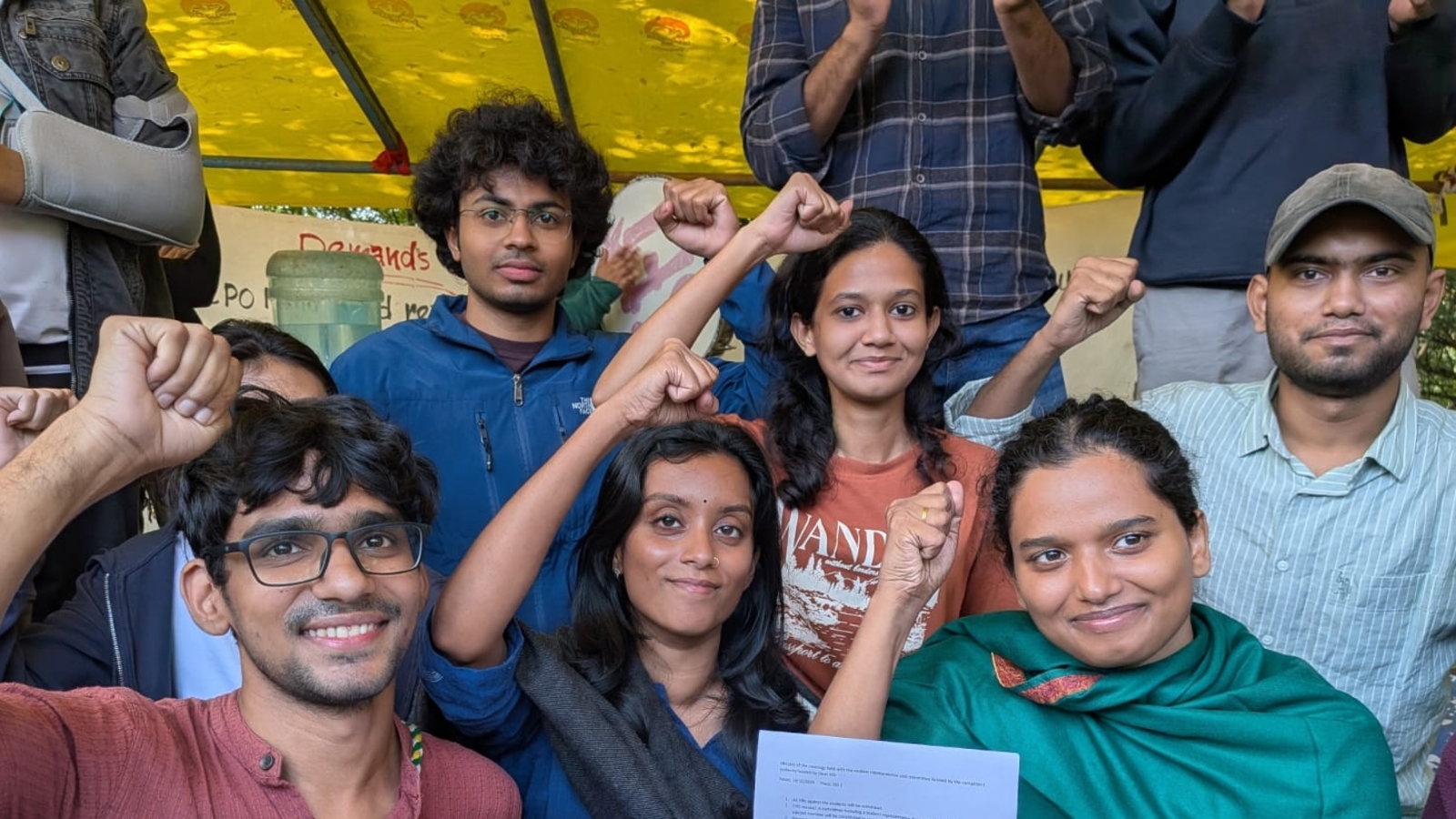 JNU students end prolonged hunger strike after panel commitment