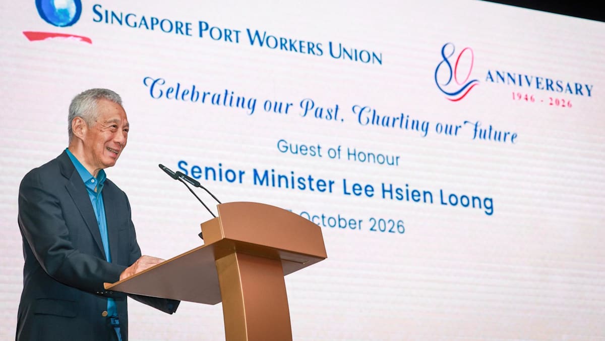 Singapore must guard against complacency as rival ports advance: Lee