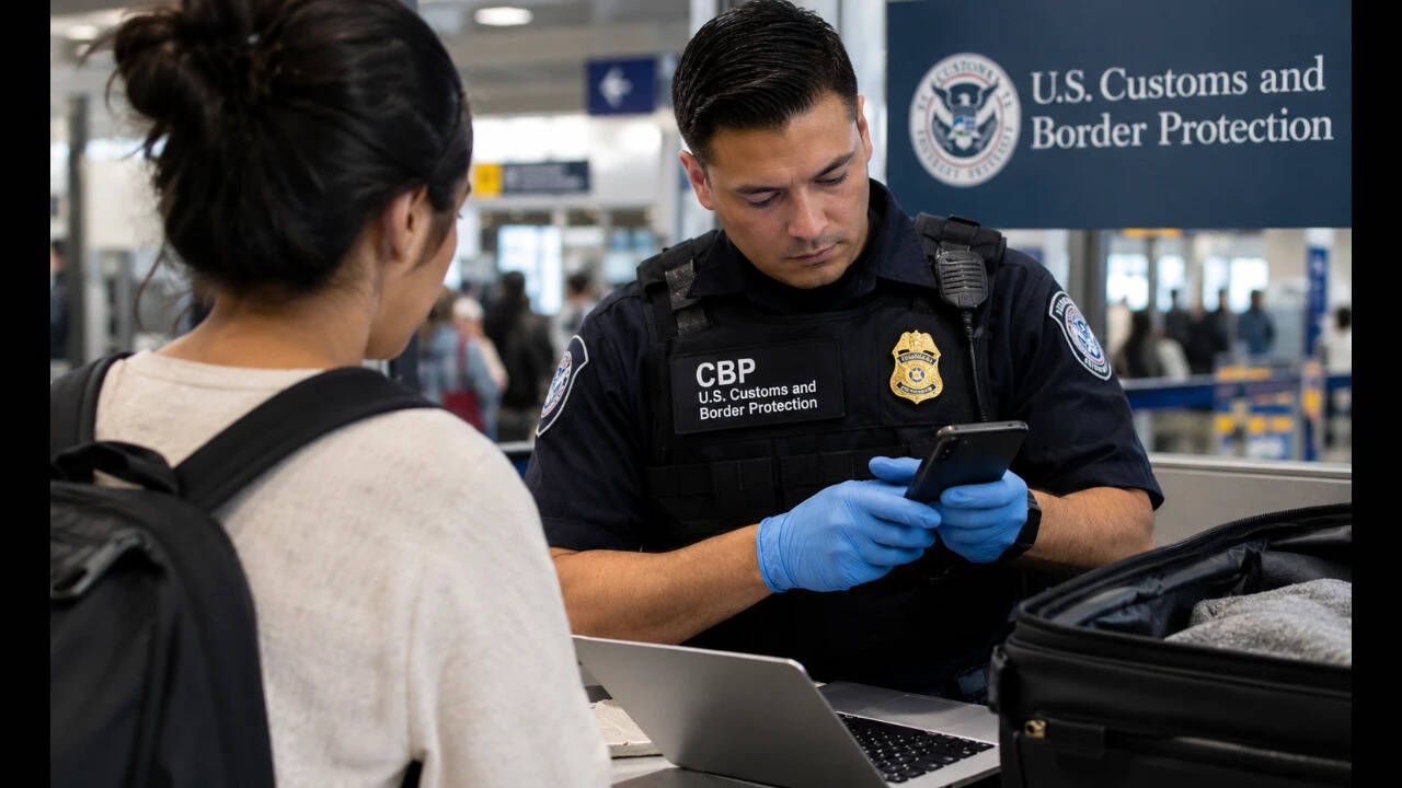 US Court Permits Border Agents to Search Phones Without Warrant