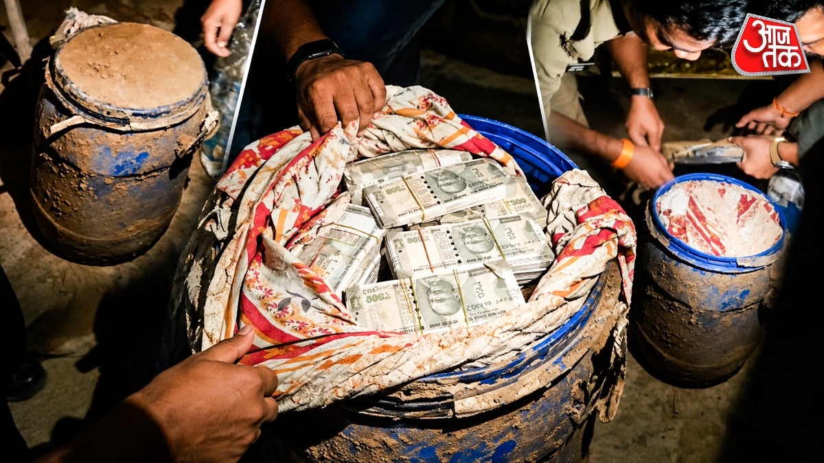 Crores in cash discovered buried in drums in Uttar Pradesh village