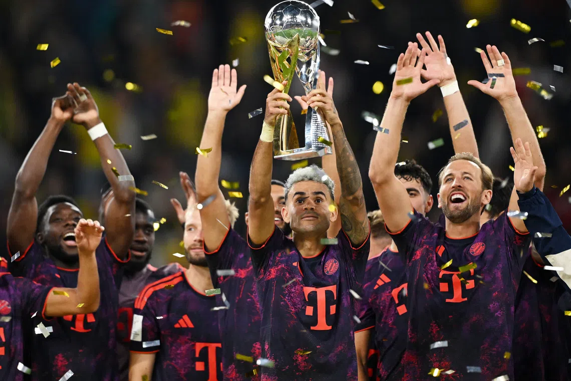 Bayern Munich edge past Dortmund in German Supercup thriller