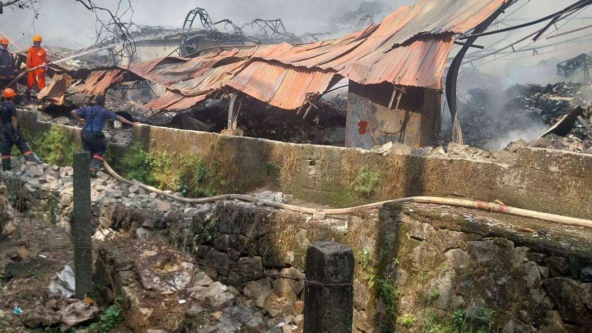Major fire destroys waste management facility in Kochi