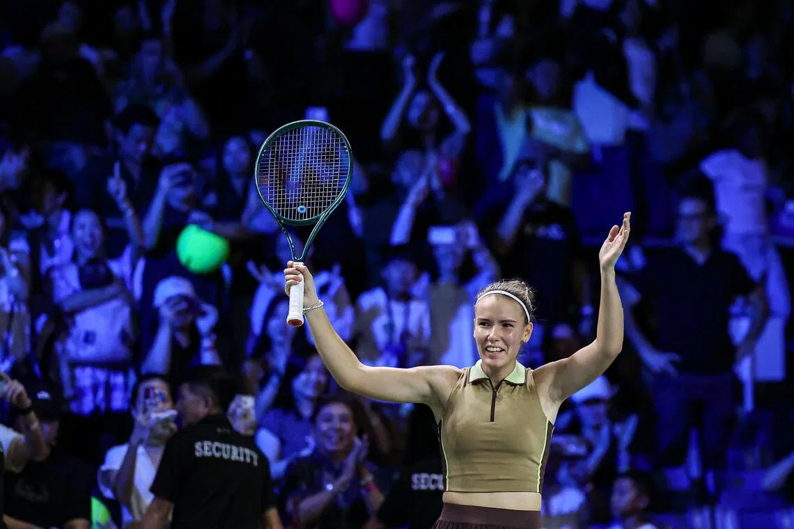 Prozorova stuns Eala in epic Singapore Open tennis marathon
