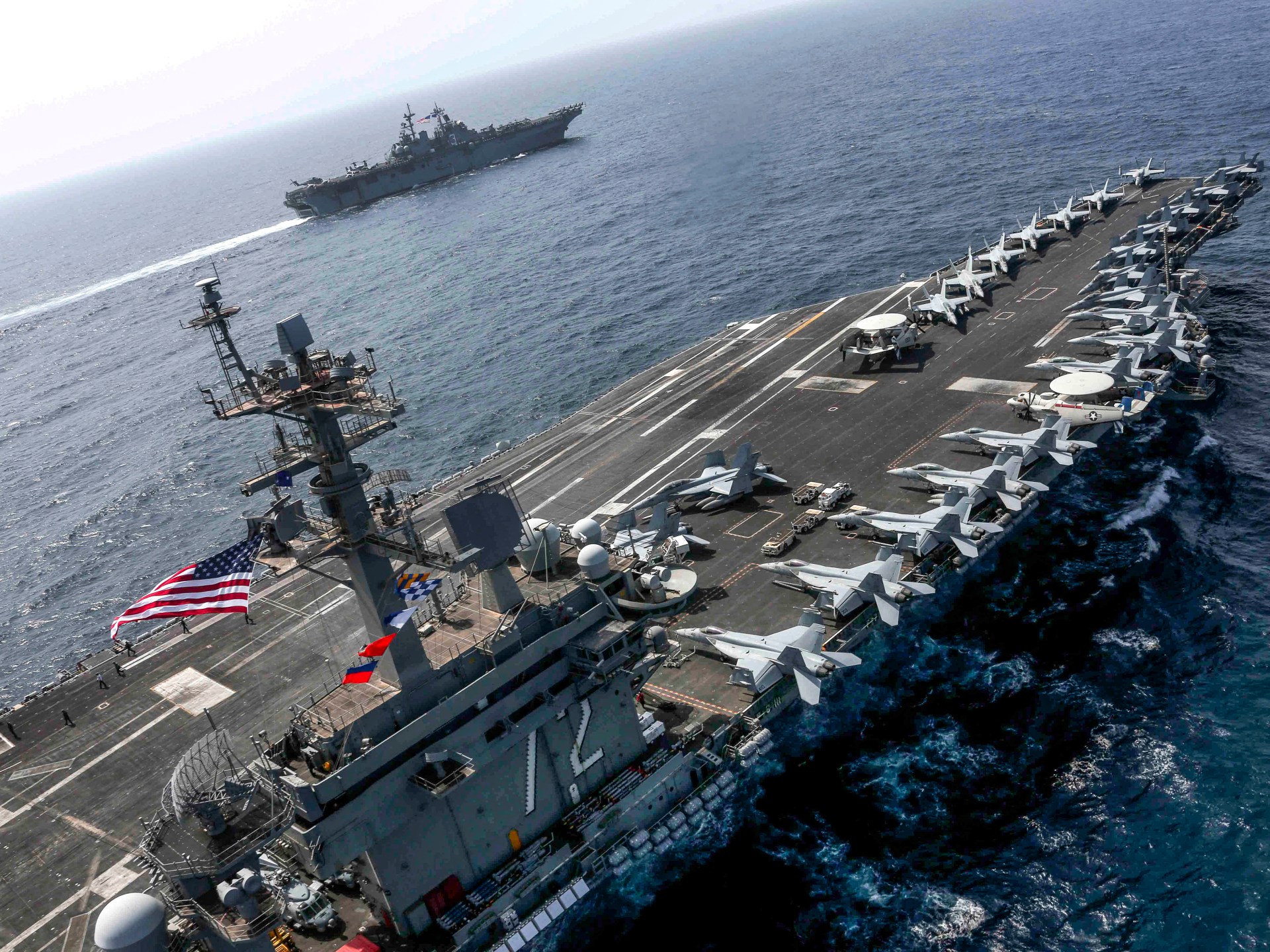 Carrier troubles expose US Navy strain in extended Middle East operations