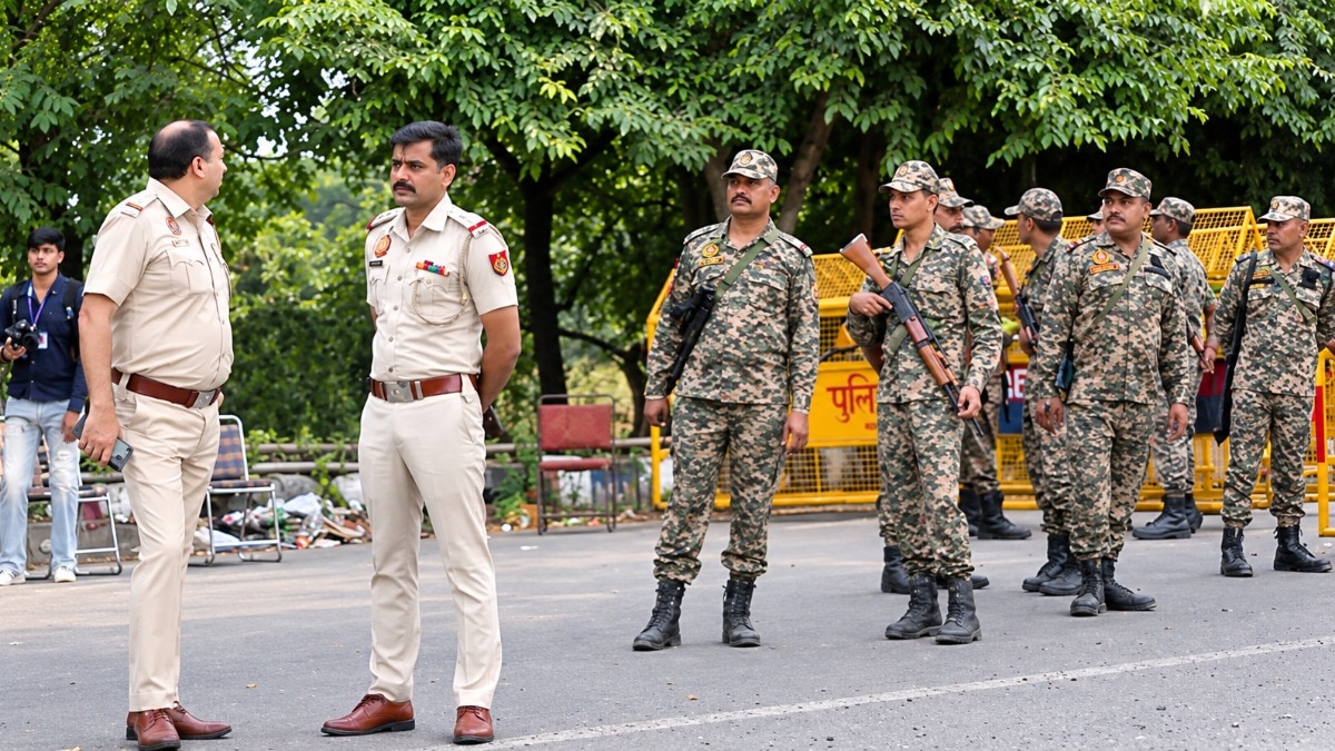 Delhi braces for security lockdown ahead of planned protest