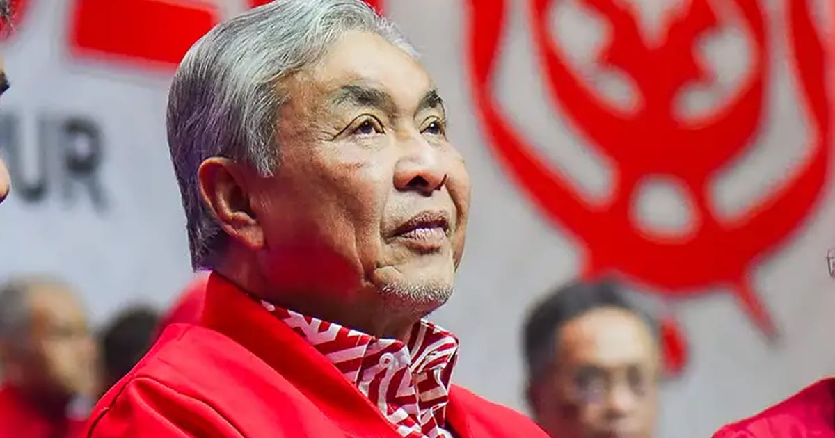 Zahid Denies Receiving Resignation Letter From Menteri Besar Negeri Sembilan