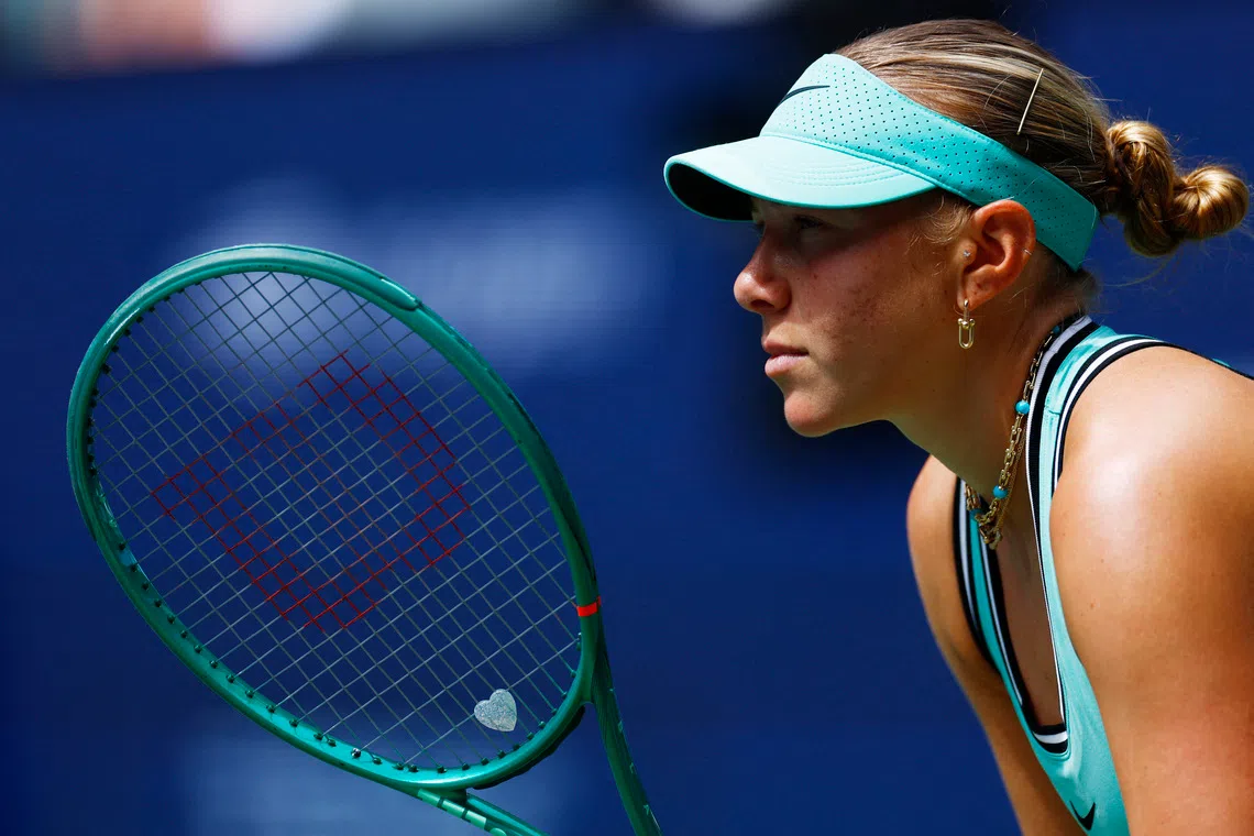 American tennis star Anisimova cuts season short due to wrist injury