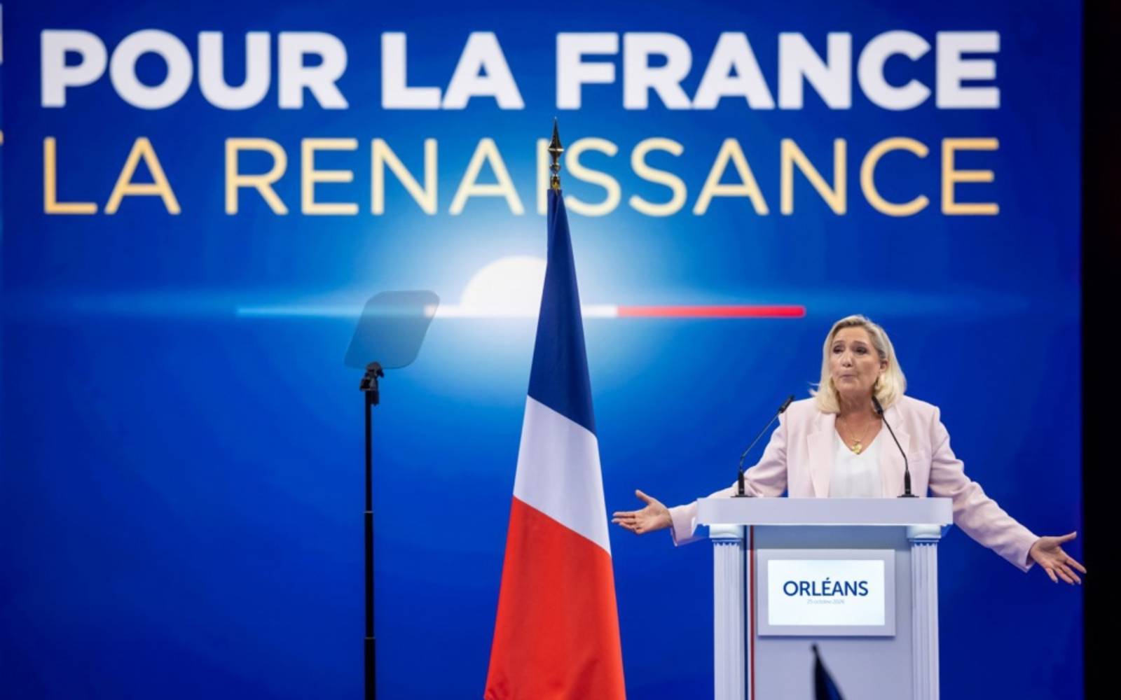 Penyokong Le Pen Bimbang Masa Depan Perancis di Tengah Ketegangan Politik