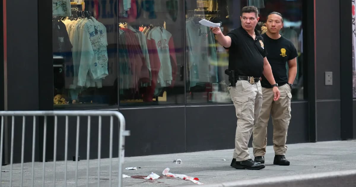 Dua orang terbunuh dalam insiden bacaan di Times Square New York