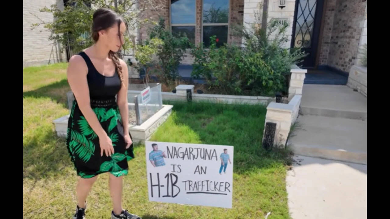 Activist claims visa consultant selling home amid trafficking allegations
