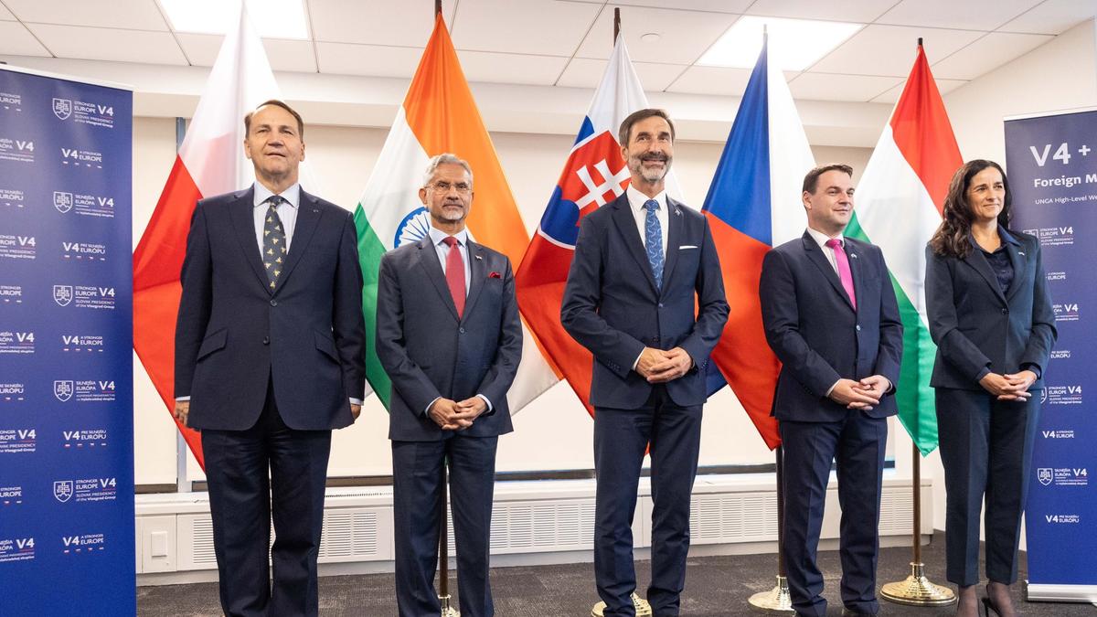 India marks historic milestone with Visegrad Group foreign ministers
