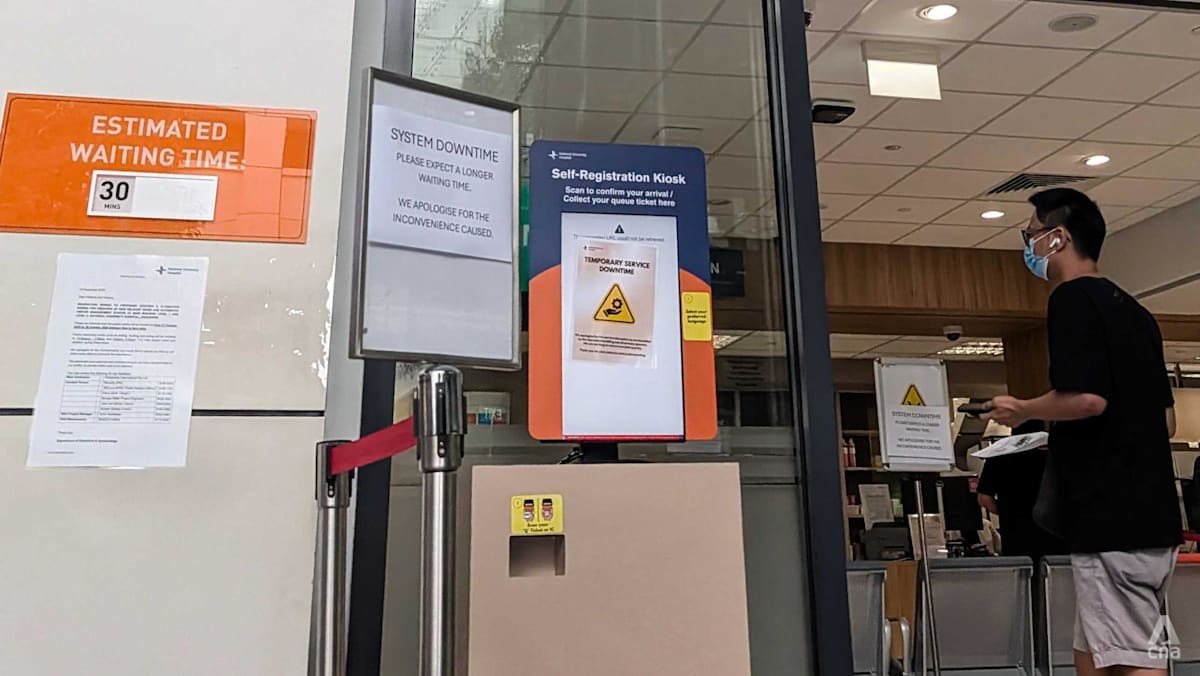Singapore public healthcare clusters recover from nine-hour system disruption