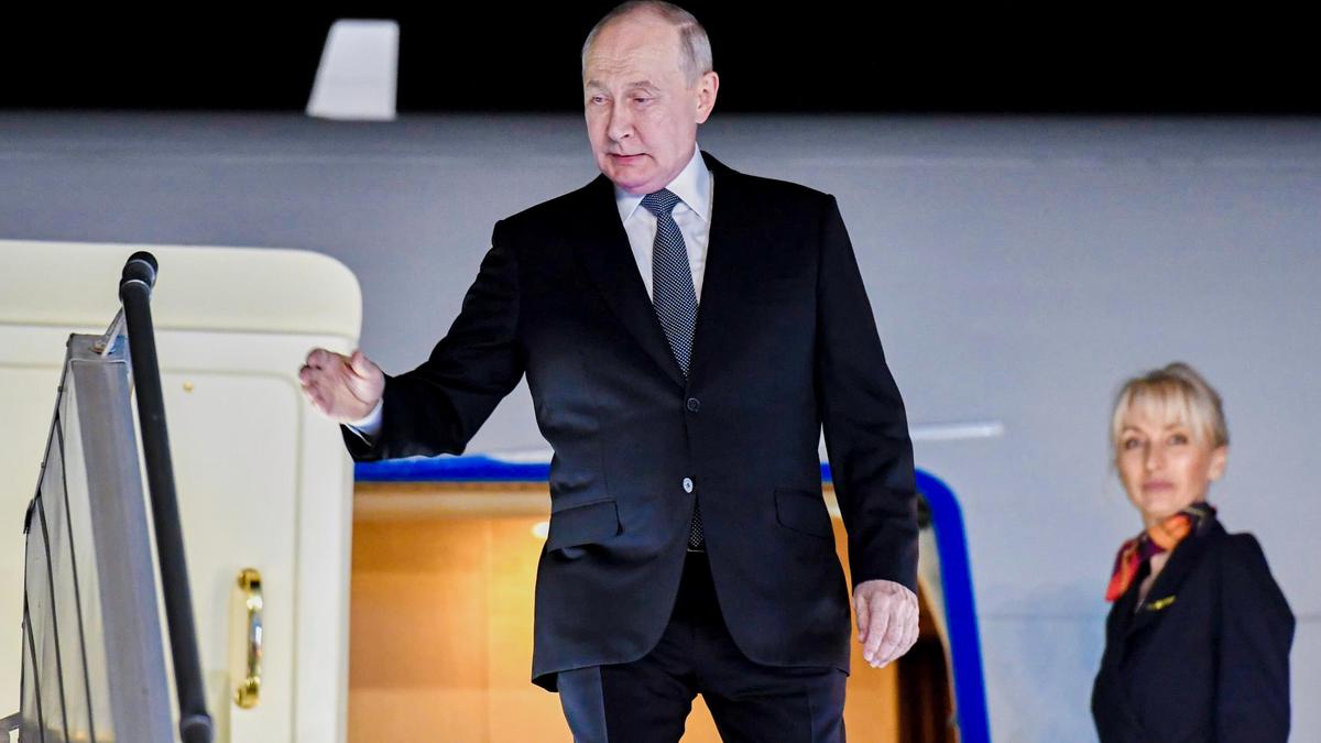 Putin arrives in New Delhi for BRICS Summit as high-level delegations gather