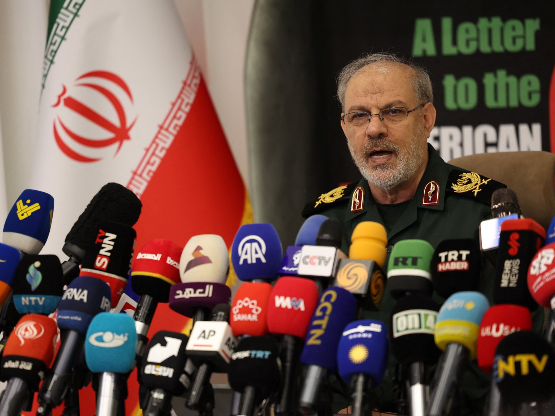 Iran's military calls for US voters to reject Trump administration