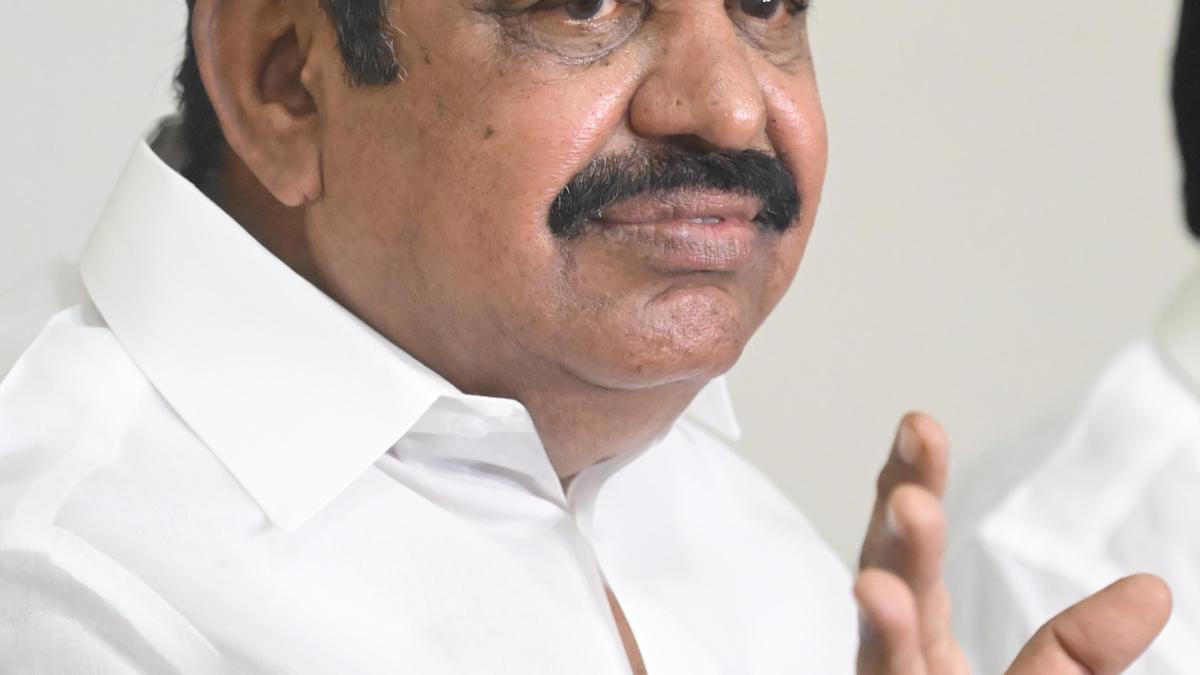 Tamil Nadu law and order has deteriorated sharply, says Palaniswami
