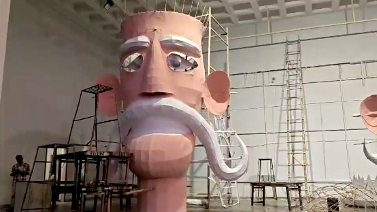 Kota's 105-foot Ravana effigy to dazzle with 360-degree head rotation