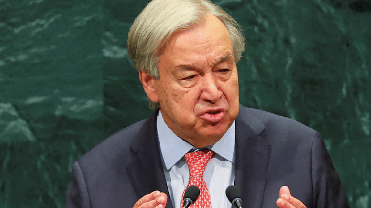 UN Chief Uses Final Speech to Condemn Gaza Devastation, West Bank Expansion