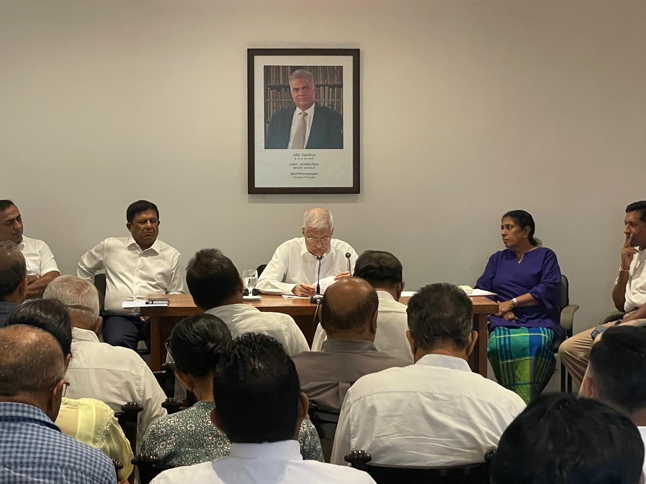 Wickremesinghe Launches Political Initiative, Excludes NPP