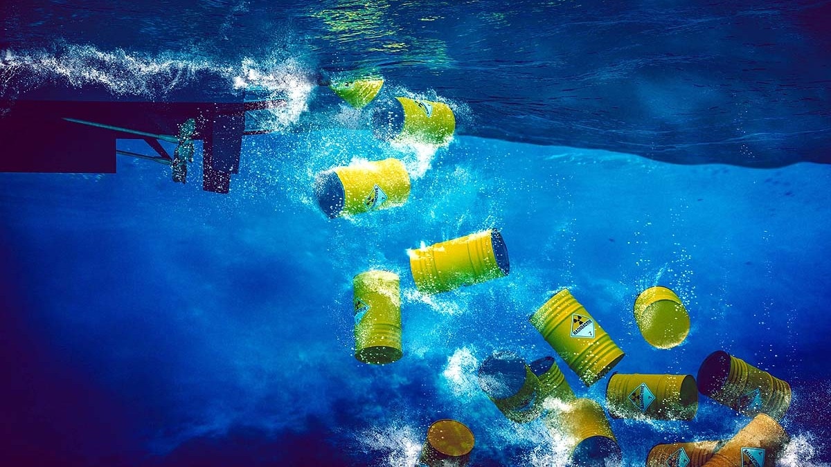 Decades-old radioactive waste found leaking in Atlantic Ocean depths