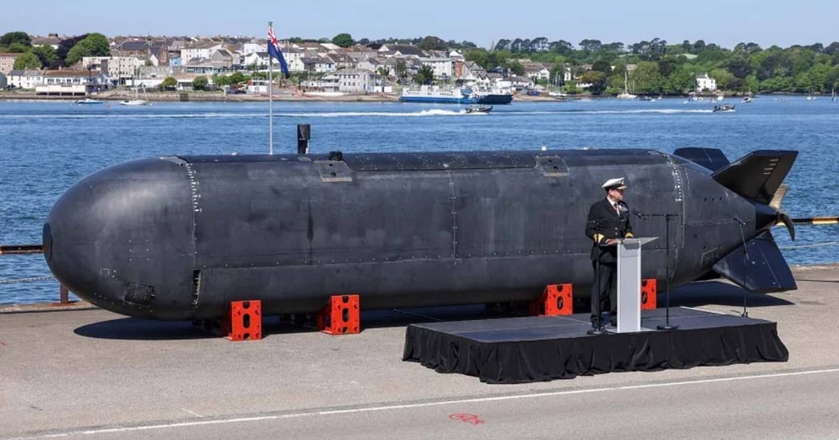 Britain successfully tests US torpedo from underwater drone