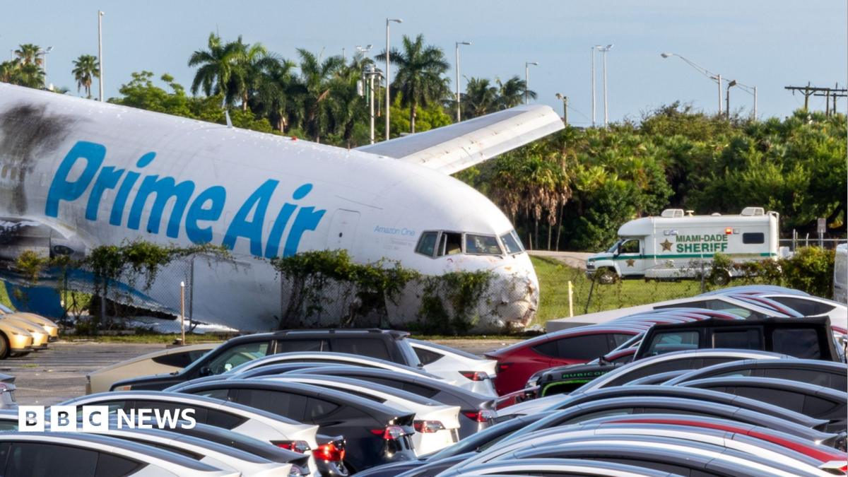 Investigation launched after Amazon cargo plane crash in Miami kills five