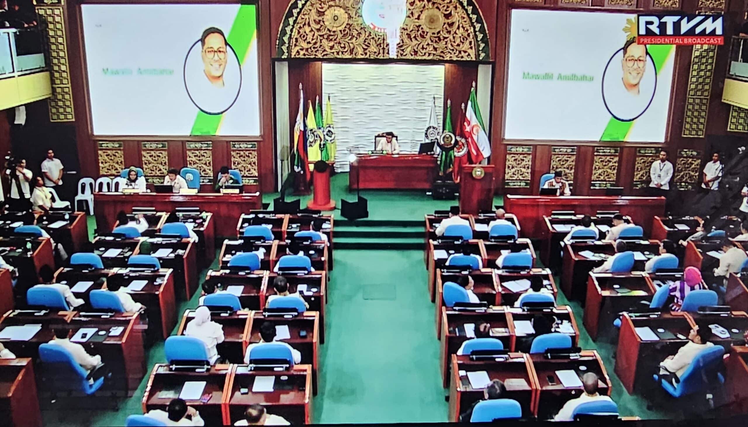 Bangsamoro Parliament convenes with nearly full attendance