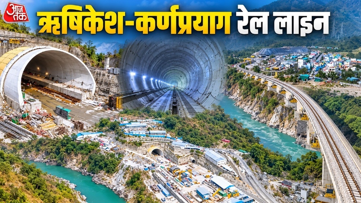 Rishikesh-Karnprayag Rail Project to Feature 12 Stations, 28 Tunnels