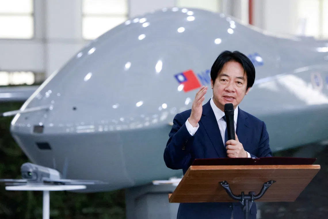 Taiwan pushes $8.4 billion military drone procurement bill to parliament